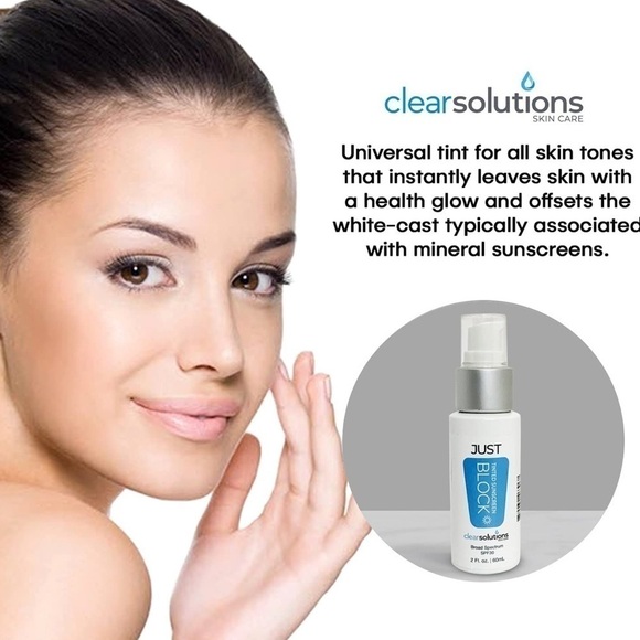 𝅺⭐️CLEAR Solutions Skin Care Just Block, Tinted Sunscreen, with SPF 30⭐️ - Picture 7 of 7